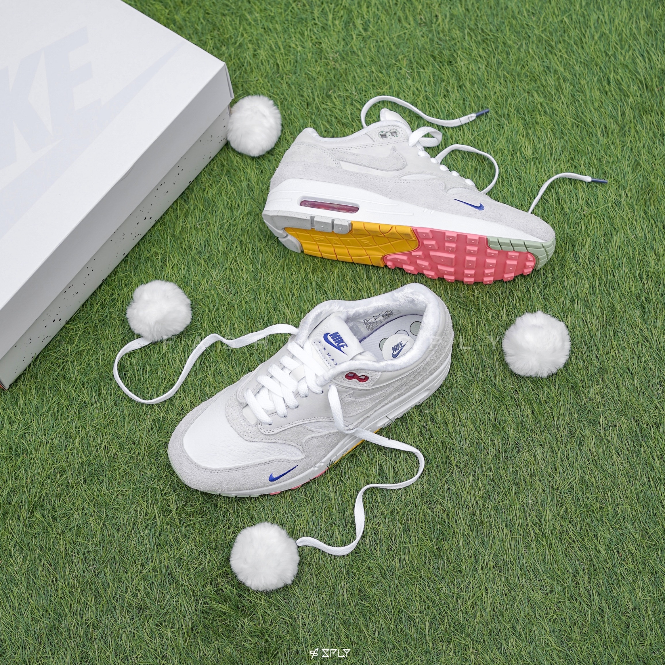 Nike Air Max 1 PRM 兔白米灰 FB4959-121