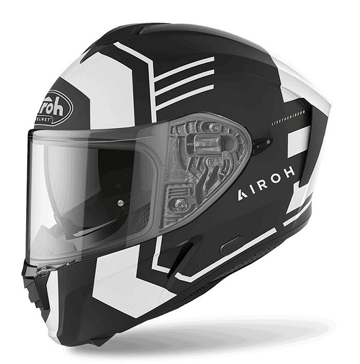 AIROH 台灣得安 SPARK #9 消光黑/白 全罩