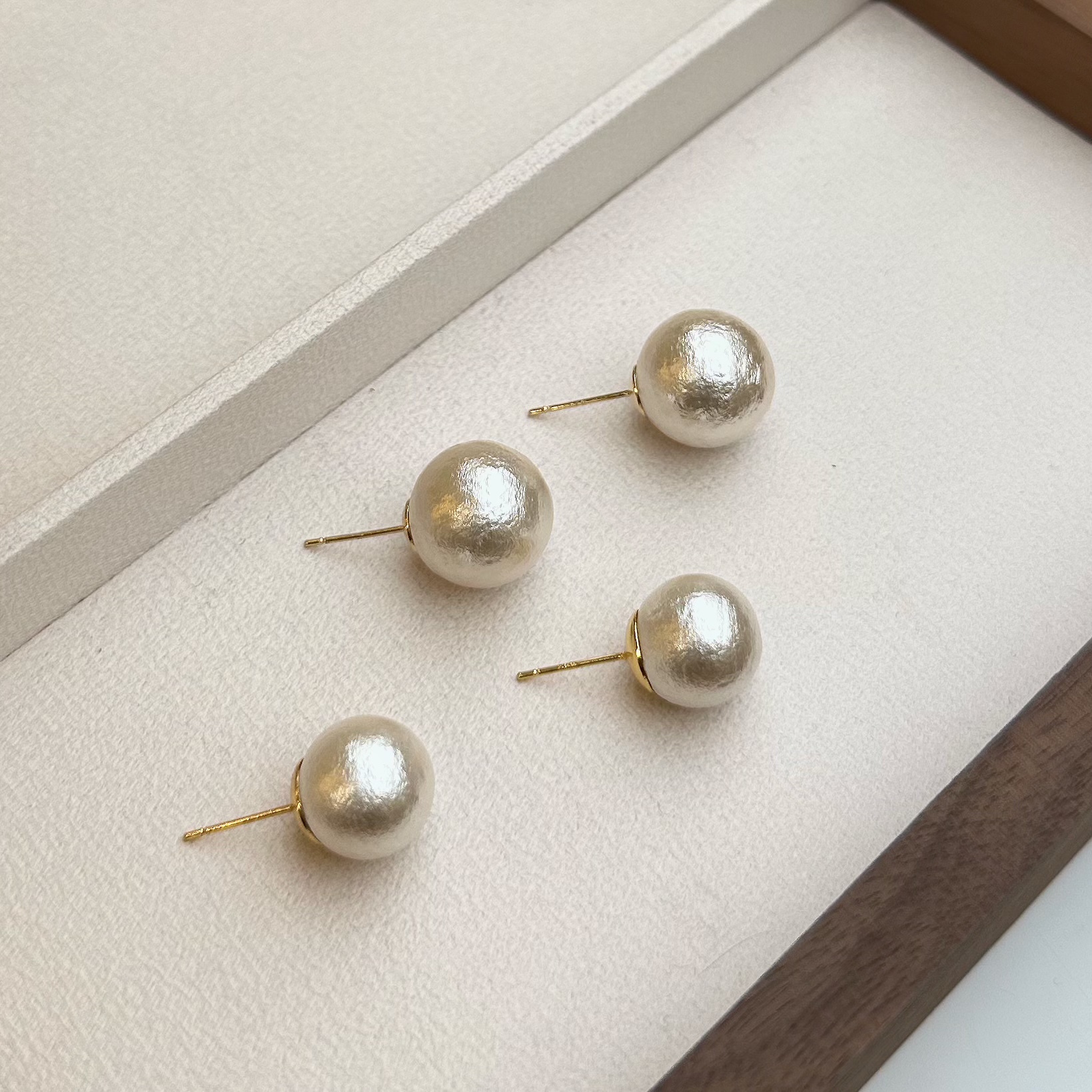 小城．小珍珠耳貼