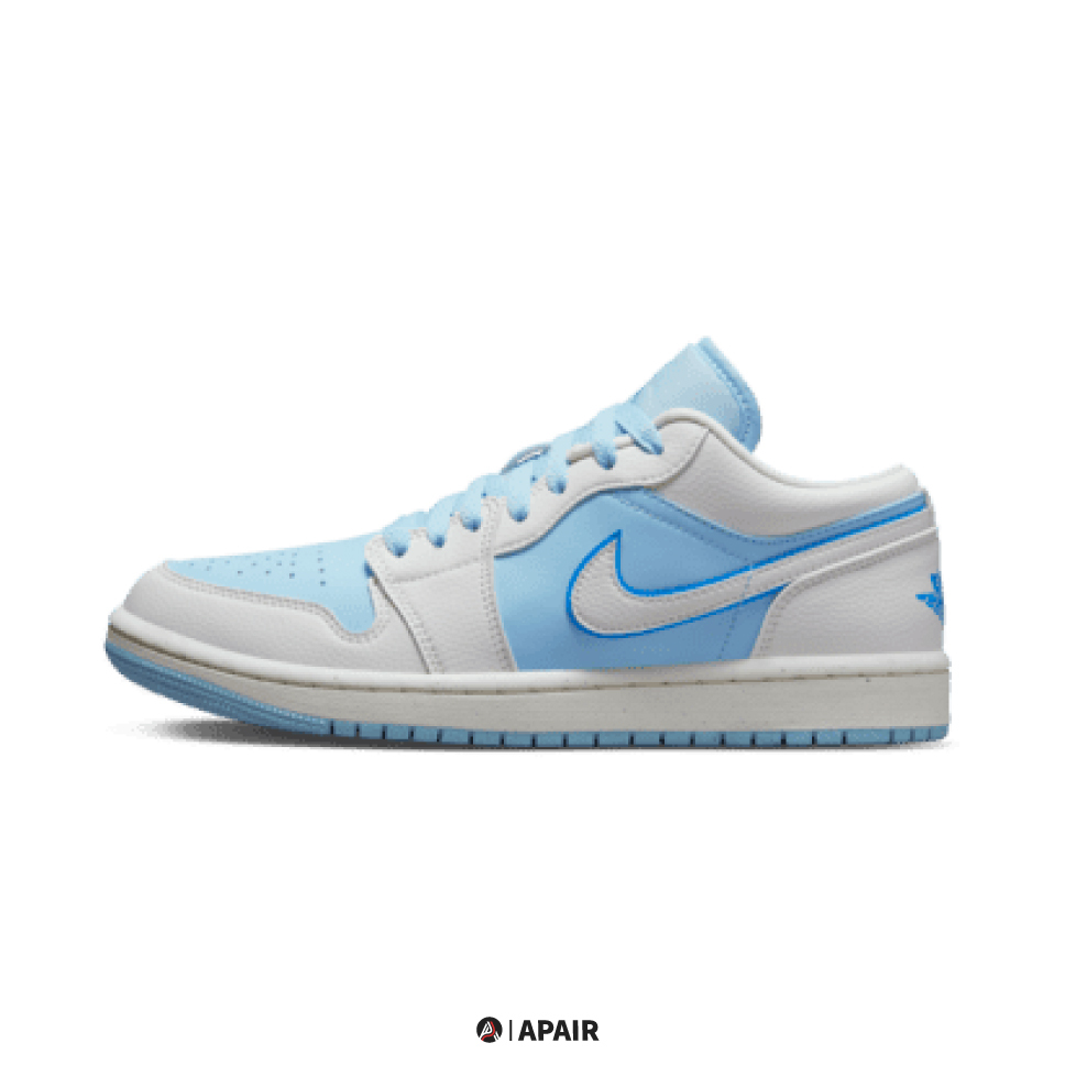 【APAIR】預購 Nike Air Jordan 1 Low SE Reverse Ice Blue 反轉寶寶藍 DV1299-104
