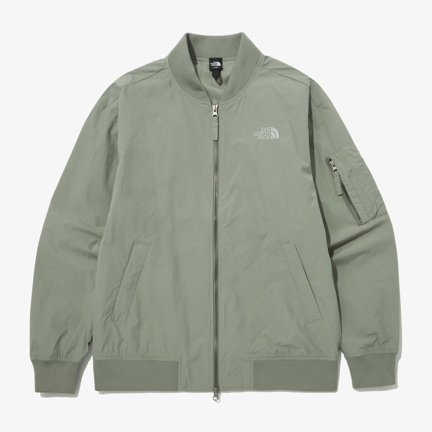THE NORTH FACE ALL-ROUND BOMBER 飛行外套 軍綠 NJ3BP02C