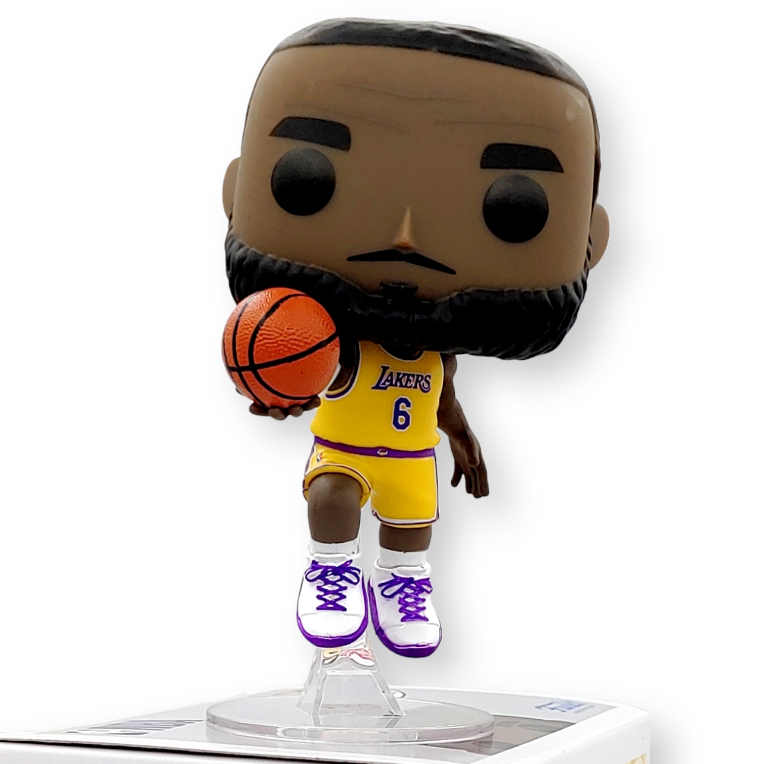FUNKO POP<NBA>洛杉磯湖人_黃衫勒邦.占士(上籃)-No.152