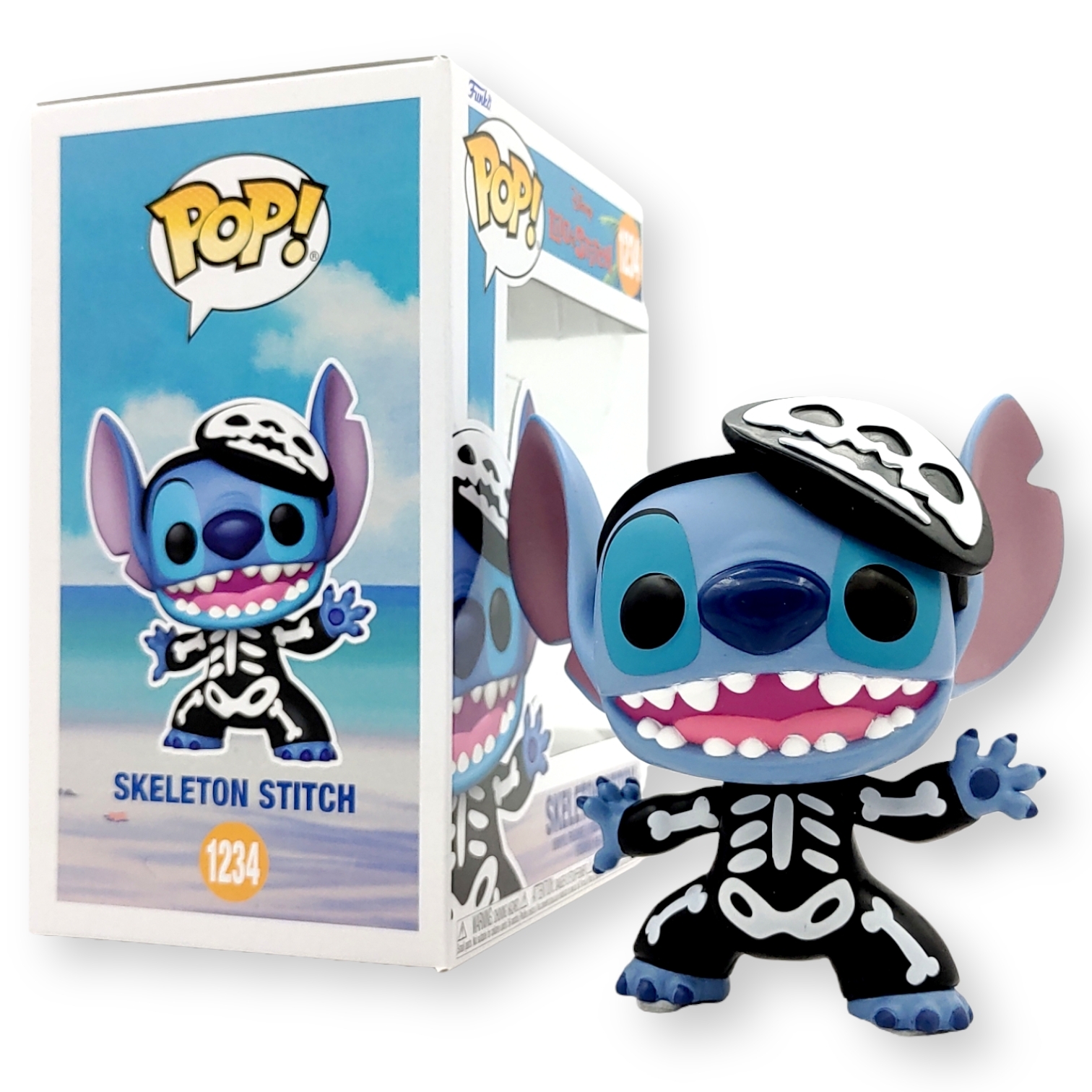 FUNKO POP<扮嘢小魔星>史迪仔(骷髏)-No.1234