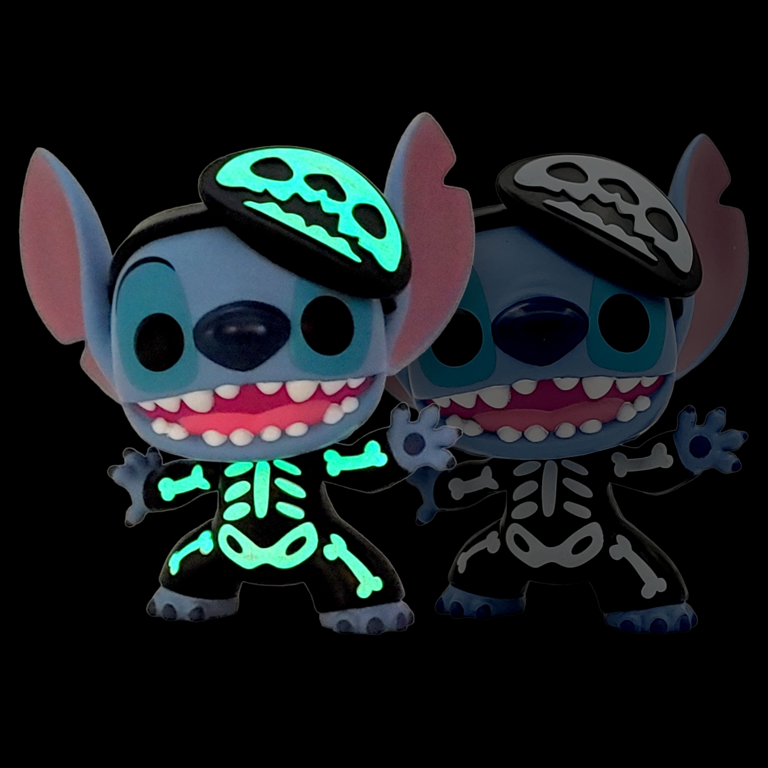 FUNKO POP<扮嘢小魔星>史迪仔(骷髏)(夜光Chase版)-No.1234