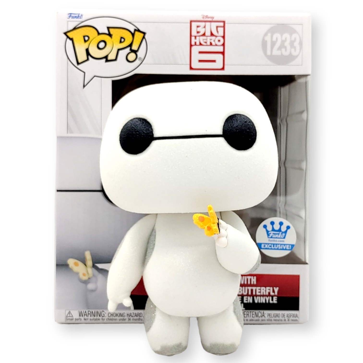FUNKO POP <大英雄聯盟>6吋醫神(Baymax)蝴蝶(鑽石版)-No.1233