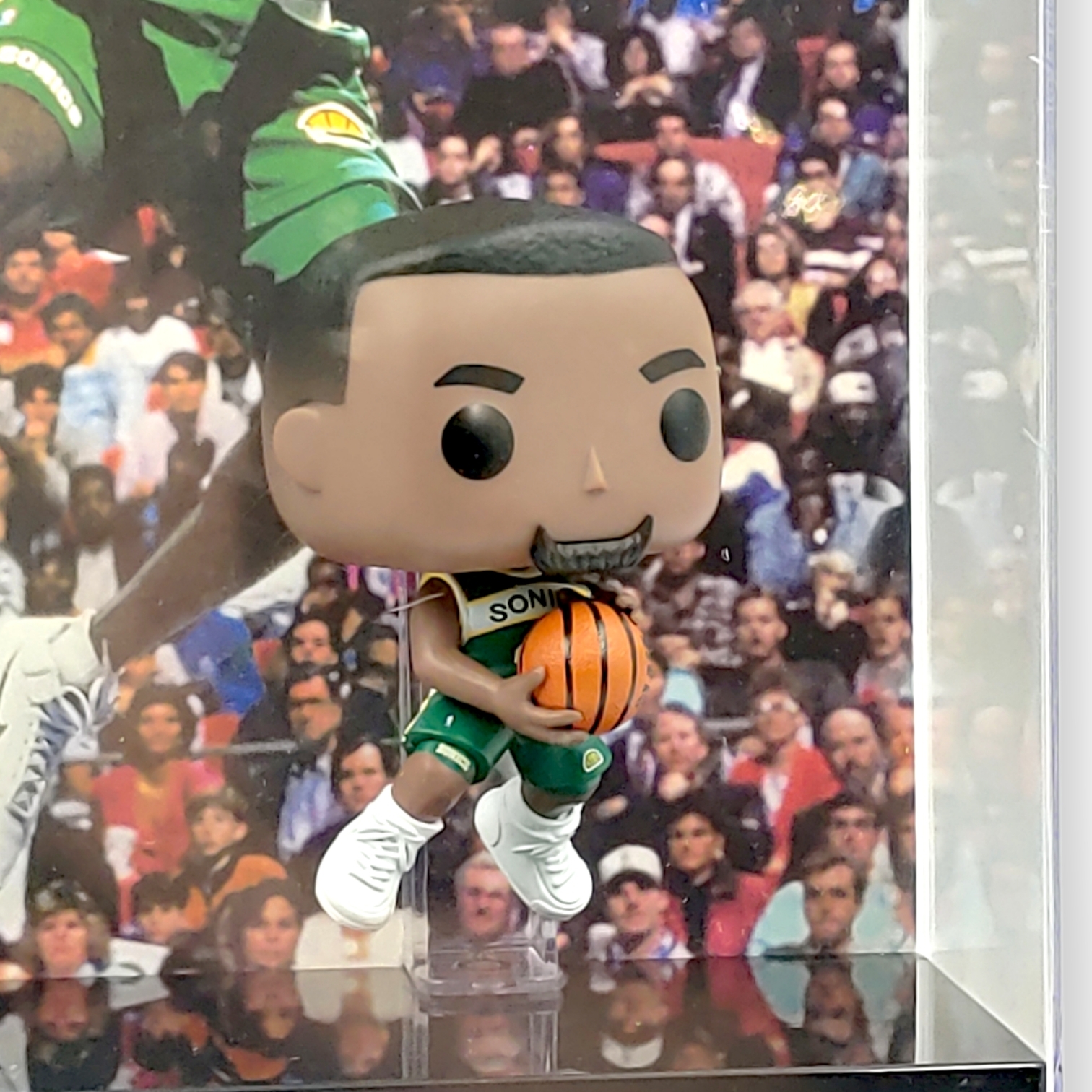 FUNKO POP<經典NBA>Shawn Kemp(Slam雜誌封面背景盒)-No.07