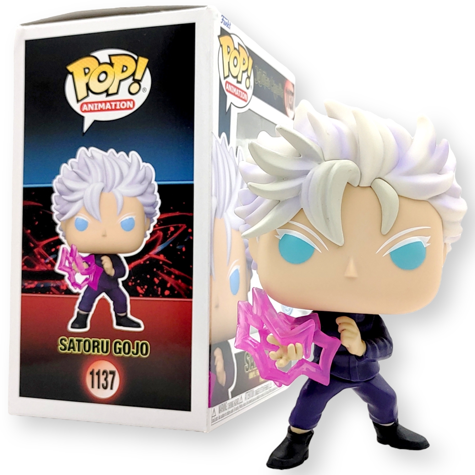 FUNKO POP <咒術迴戰>五條吾(無下限術式-芘)-No.1137