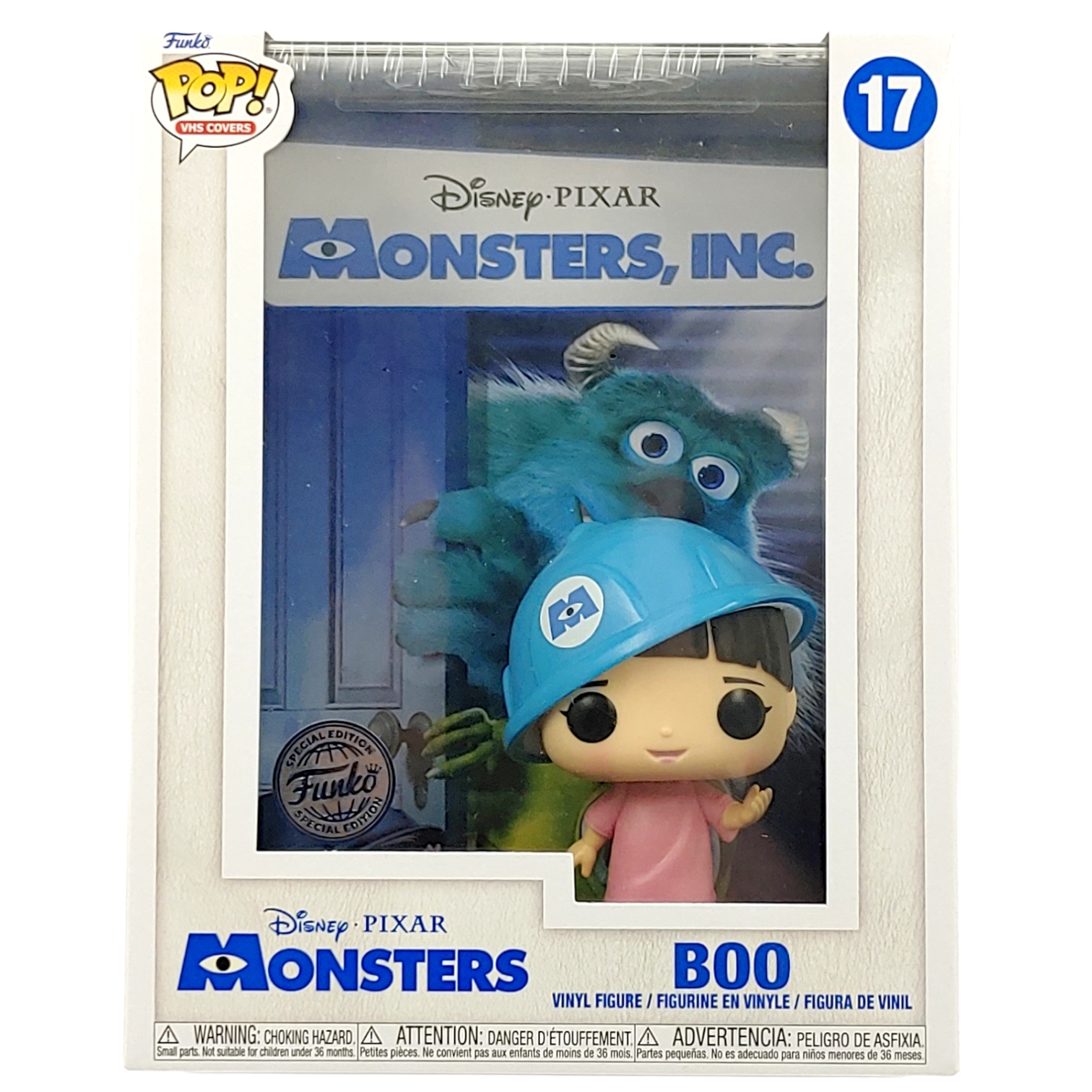 FUNKO POP<怪獸公司>阿Boo(電影背景陳列盒)-No.17
