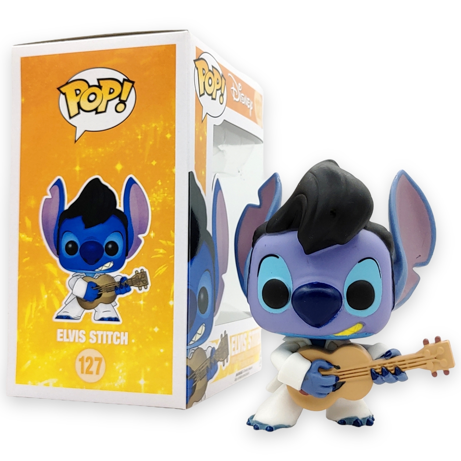 FUNKO POP<扮嘢小魔星>史迪仔(扮貓王)-No.127