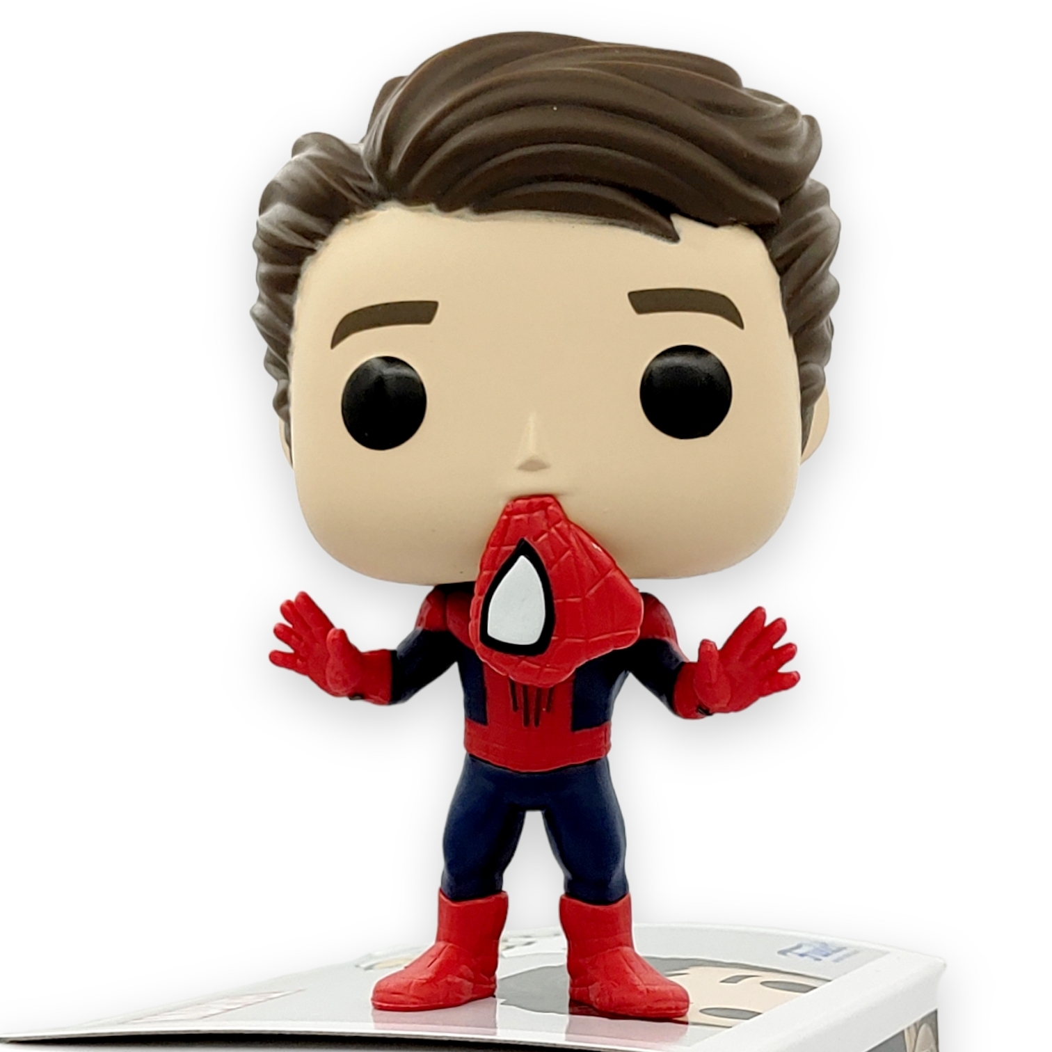 FUNKO POP<蜘蛛俠-不戰無歸>蜘蛛俠(咬頭套)-NO.1171