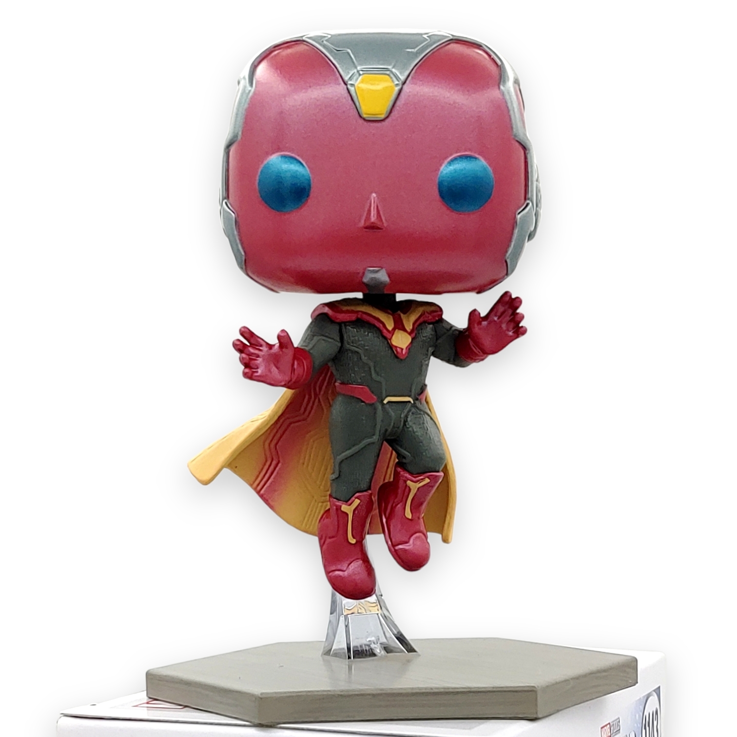 FUNKO POP<美國隊長3-英雄內戰12公仔套裝>幻視-NO.1143