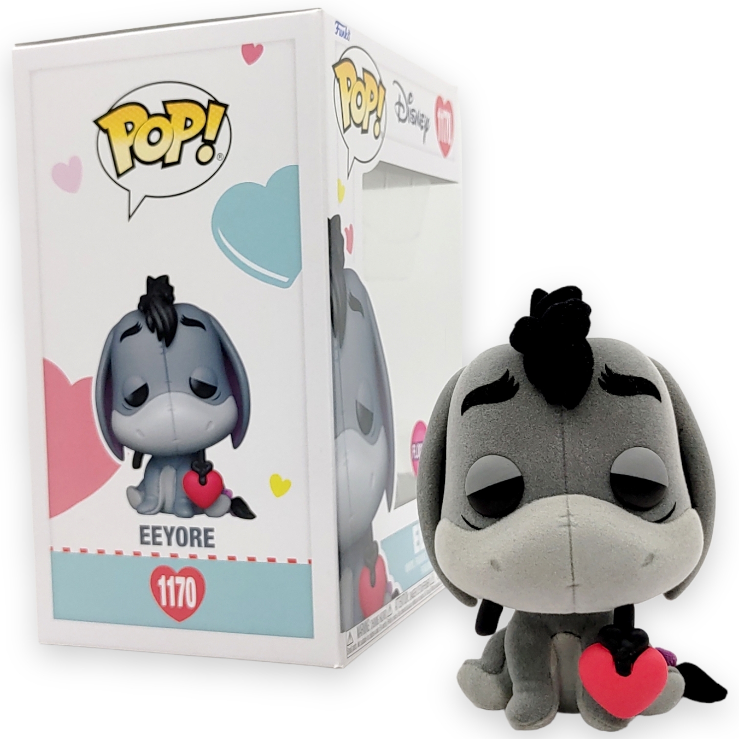 FUNKO POP <小熊維尼>咿唷(心心)(絨毛版)-NO.1170