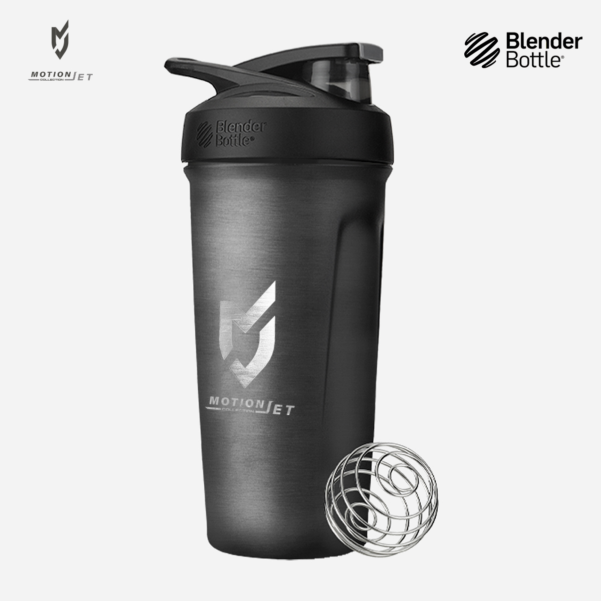 MJC & Blender Bottle 不鏽鋼聯名水壺 24 oz  -鋼鐵灰（MJC 獨家色）