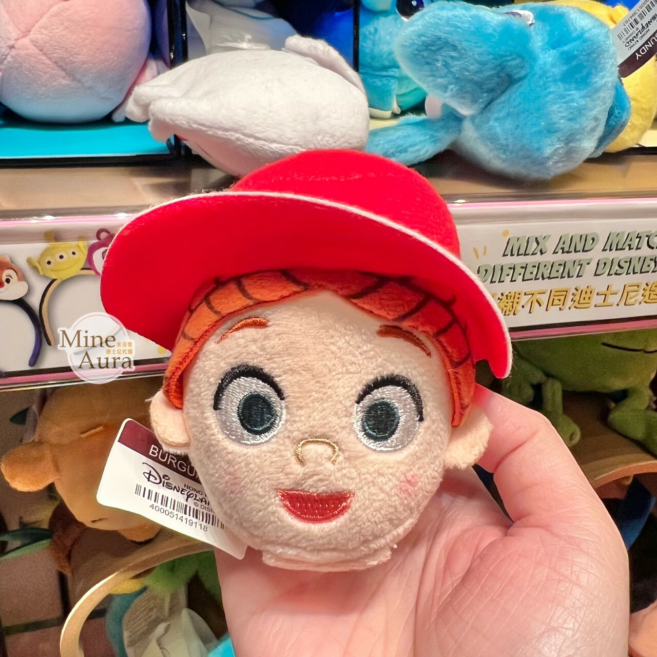 翠絲 Jessie 大頭絨毛 迷你公仔 娃娃 (搭配個人客製髮圈用) 玩具總動員 Toy Story -香港迪士尼樂園