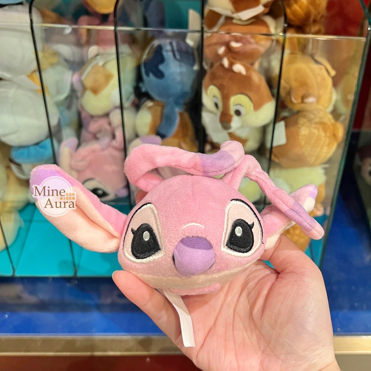 安琪拉 Angel  大頭絨毛 迷你公仔 娃娃 (搭配個人客製髮圈用) 星際寶貝 Lilo & Stitch -香港迪士尼樂園