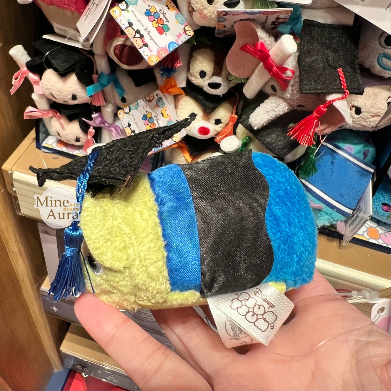 TSUM TSUM 畢業學士服造型 三眼怪 Alien 迷你公仔 娃娃 玩具總動員 Toy Story -香港迪士尼樂園