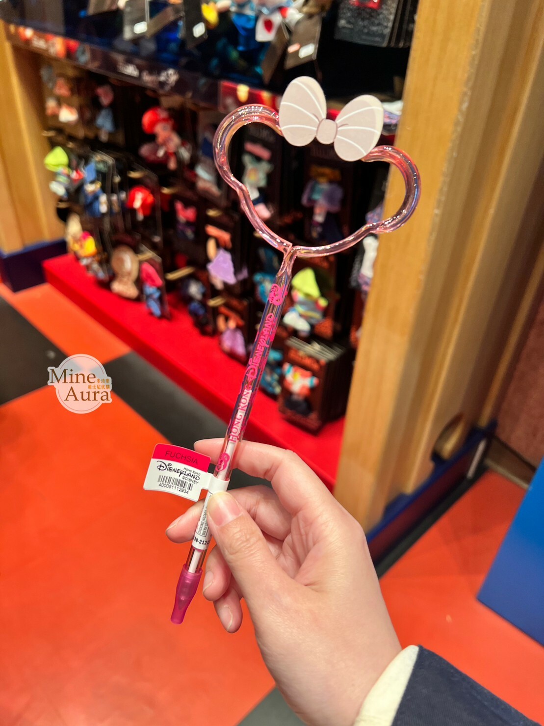 雪莉玫 ShellieMay 簍空 造型筆 圓珠筆 -香港迪士尼樂園