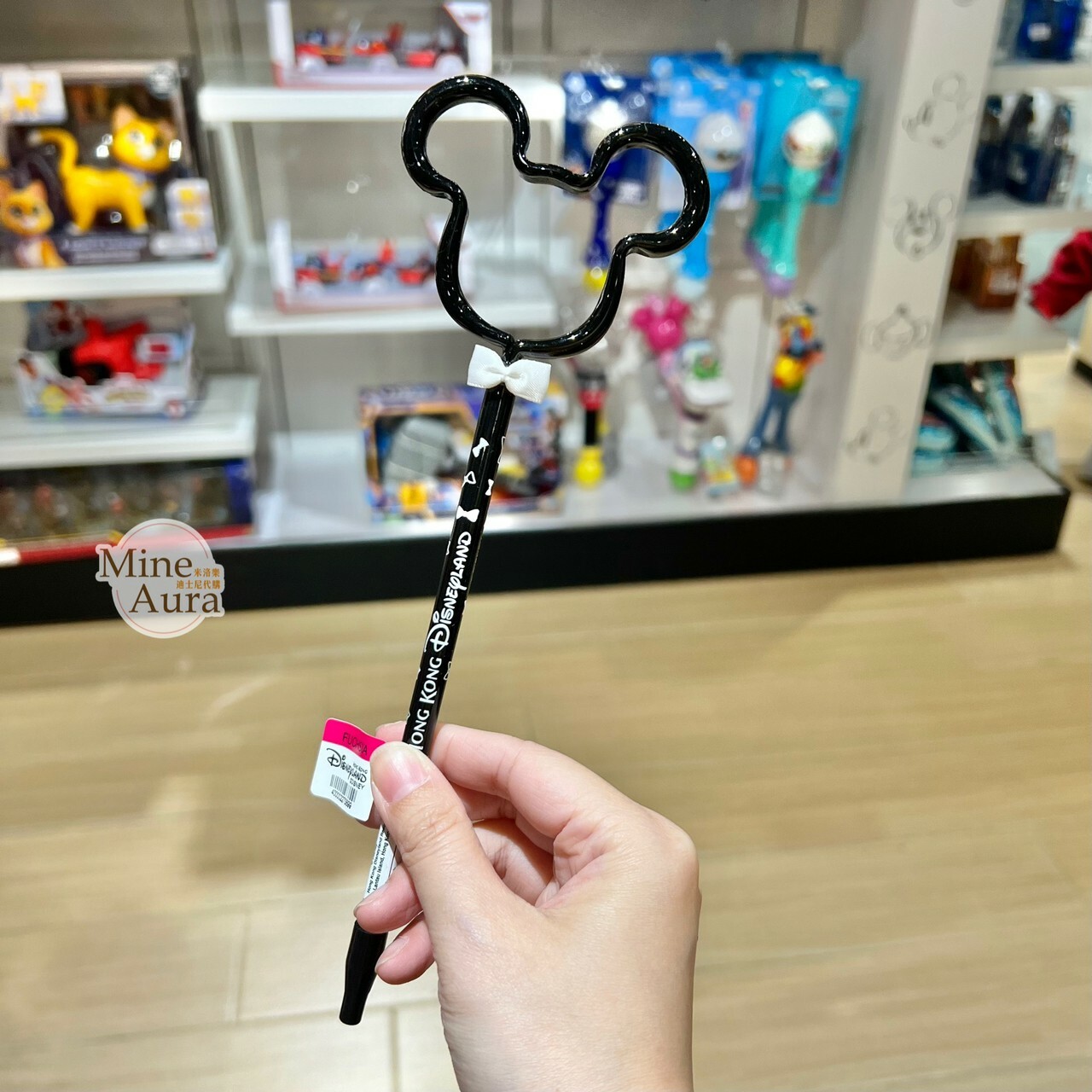 米奇 Mickey 新郎造型 簍空 造型筆 圓珠筆 -香港迪士尼樂園