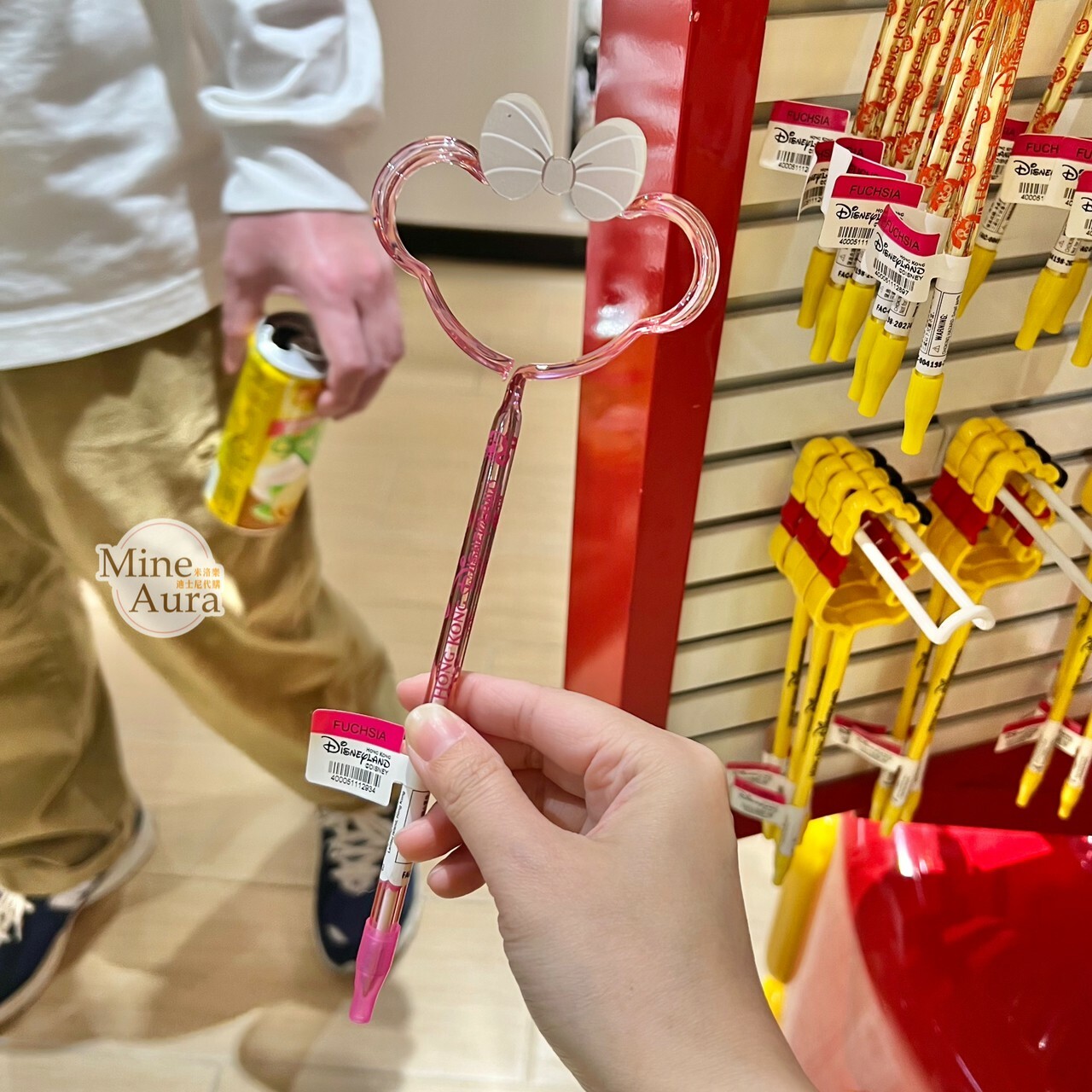 雪莉玫 ShellieMay 簍空 造型筆 圓珠筆 -香港迪士尼樂園