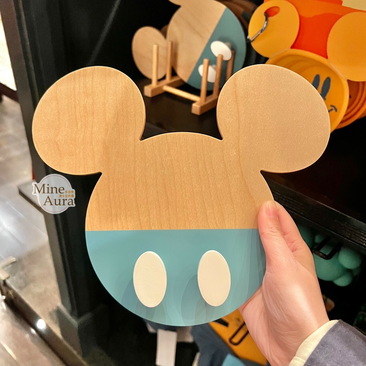 Dwell Well Be Well系列 米奇 Mickey 寵物牽繩 造型 掛鈎 -香港迪士尼樂園