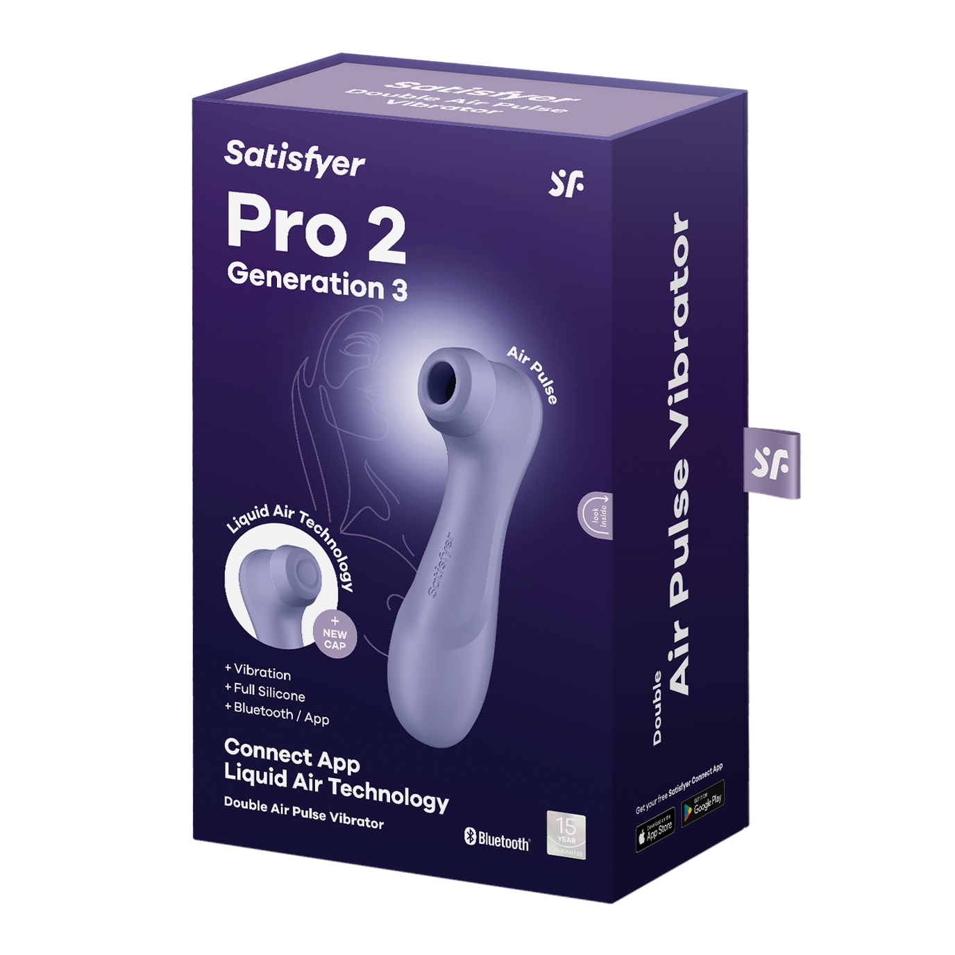 Satisfyer Pro 2 (第三代) 智能吸吮震動器 紫色