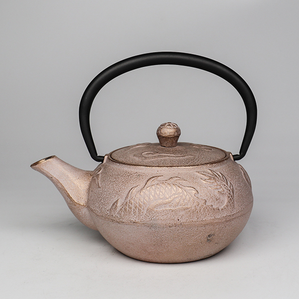 【岩戶鑄工所】雲龍 急須0.3L-白金