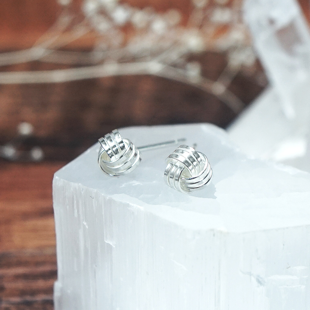 交響樂曲 銀珠 925純銀耳環