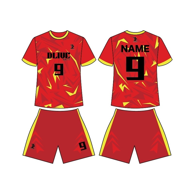 昇華圓領足球服 - 千鳥