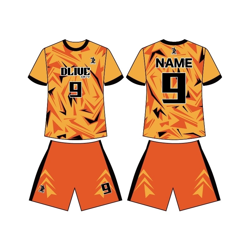 昇華圓領足球服 - 千鳥