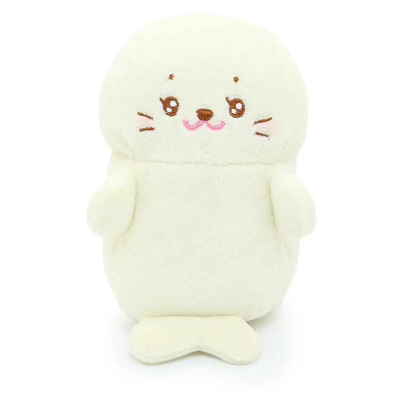 Sirotan 更衣絨毛鑰匙圈 可愛小白12cm