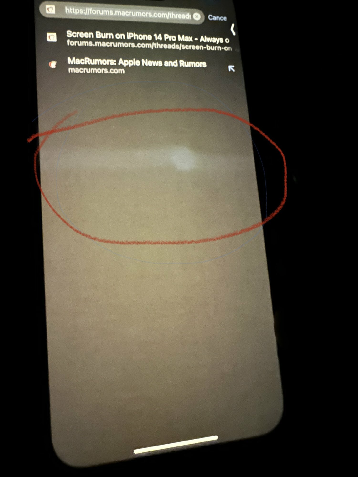 iphone 14 pro always on display burn in reddit