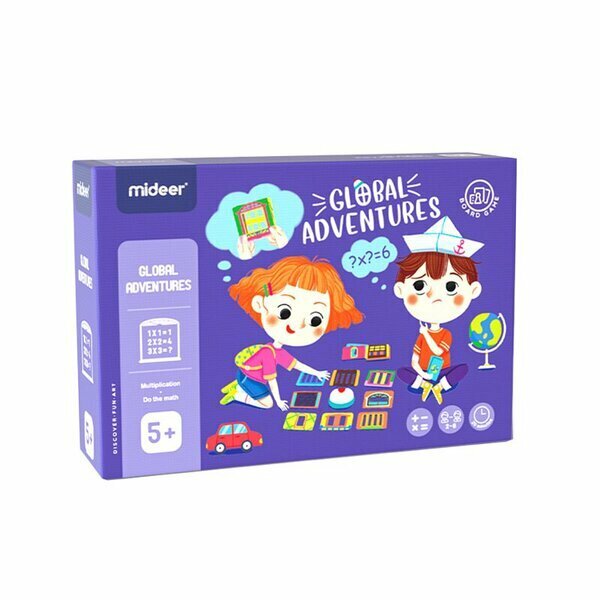 《 MiDeer》 算術遊戲 - 環遊世界