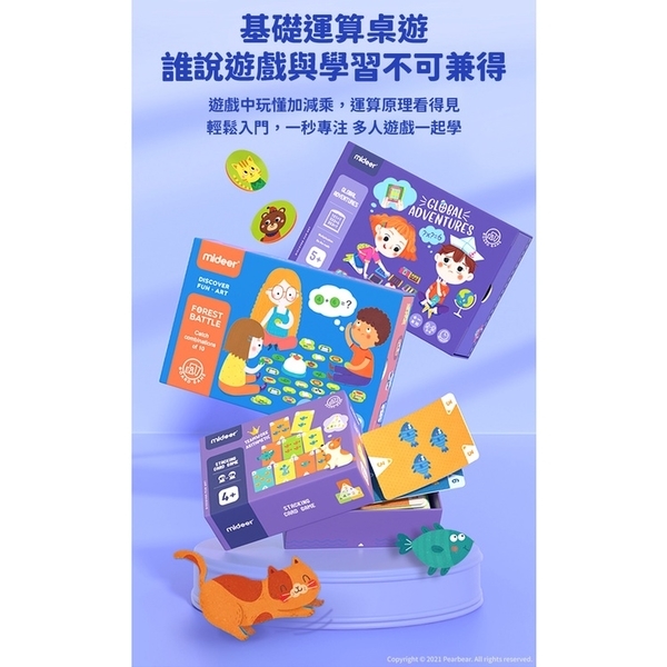 《 MiDeer》 算術遊戲 - 環遊世界