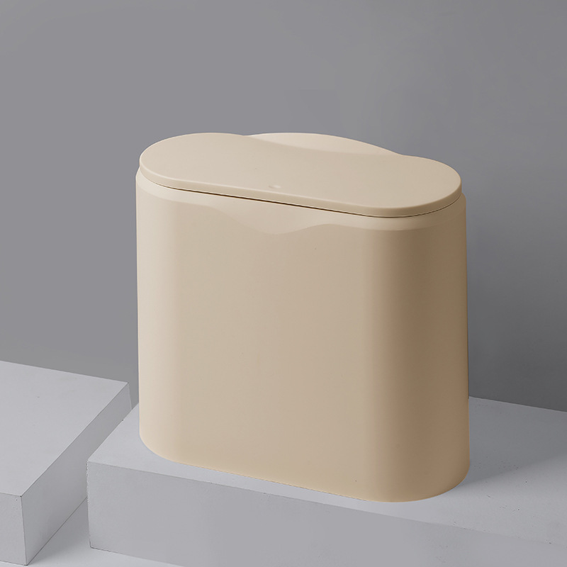 【ＡＨ723】北歐簡約按壓窄型垃圾桶