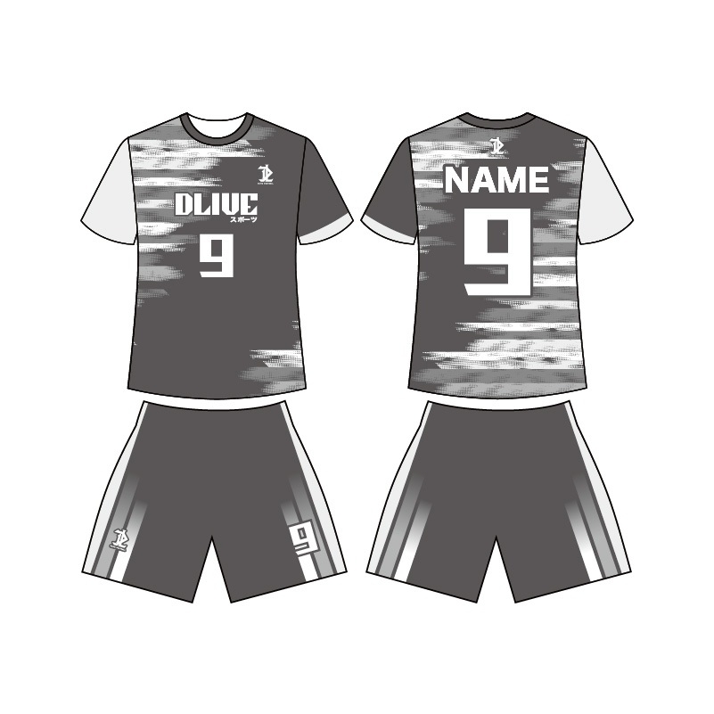 昇華圓領巧固球服 - 自由塗鴉