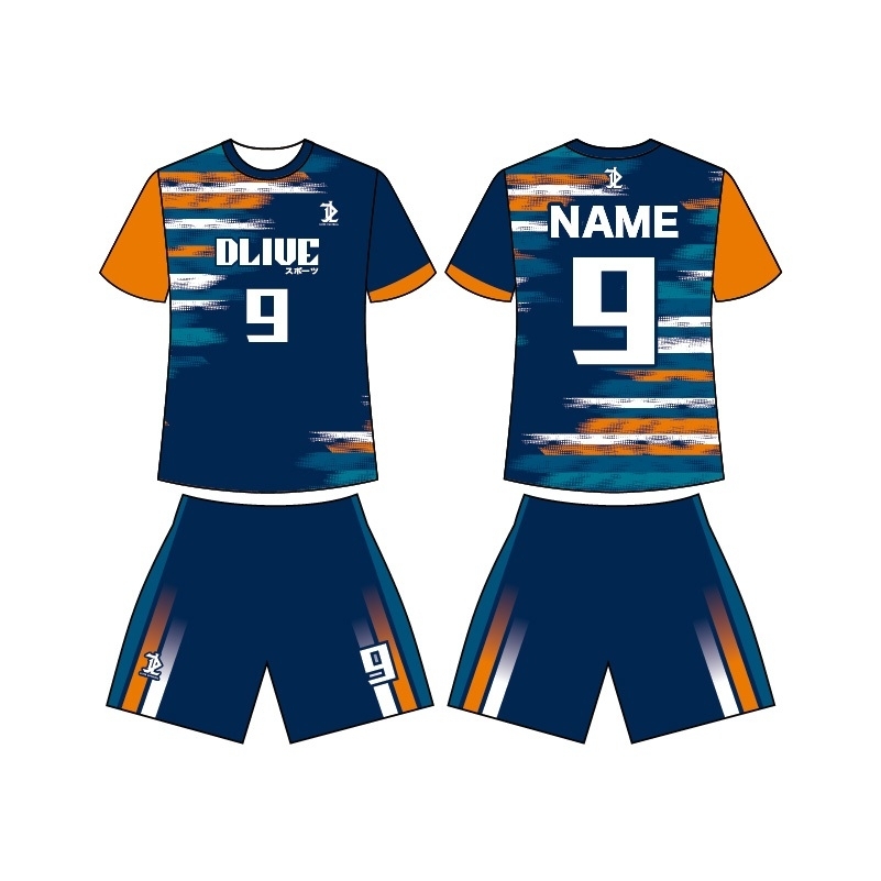 昇華圓領足球服 - 自由塗鴉