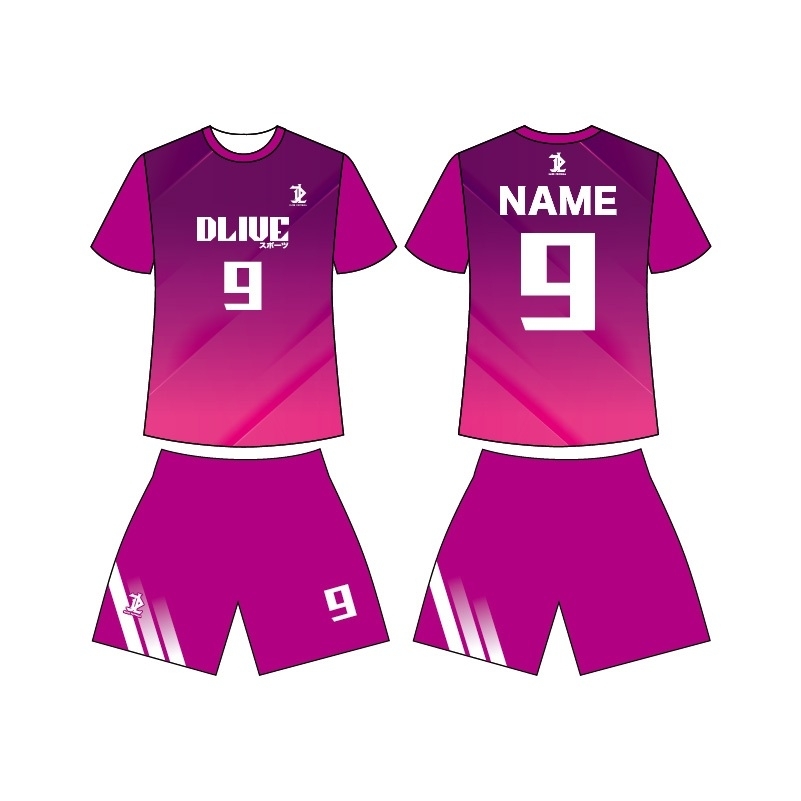 昇華圓領足球服 - 閃電戰