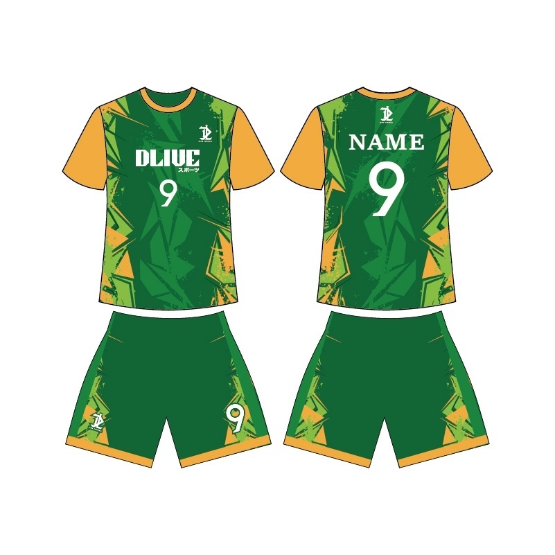 昇華圓領足球服 - 對視線