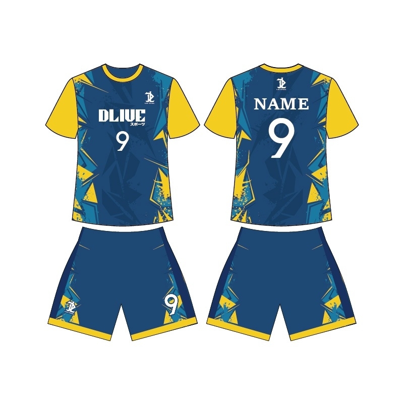 昇華圓領足球服 - 對視線