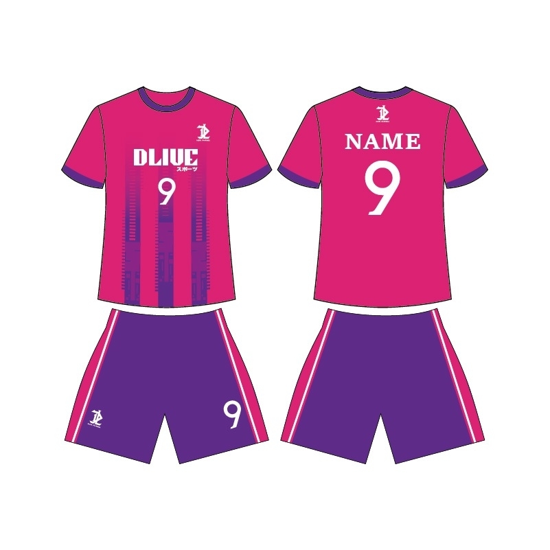 昇華圓領足球服 - 數碼程式