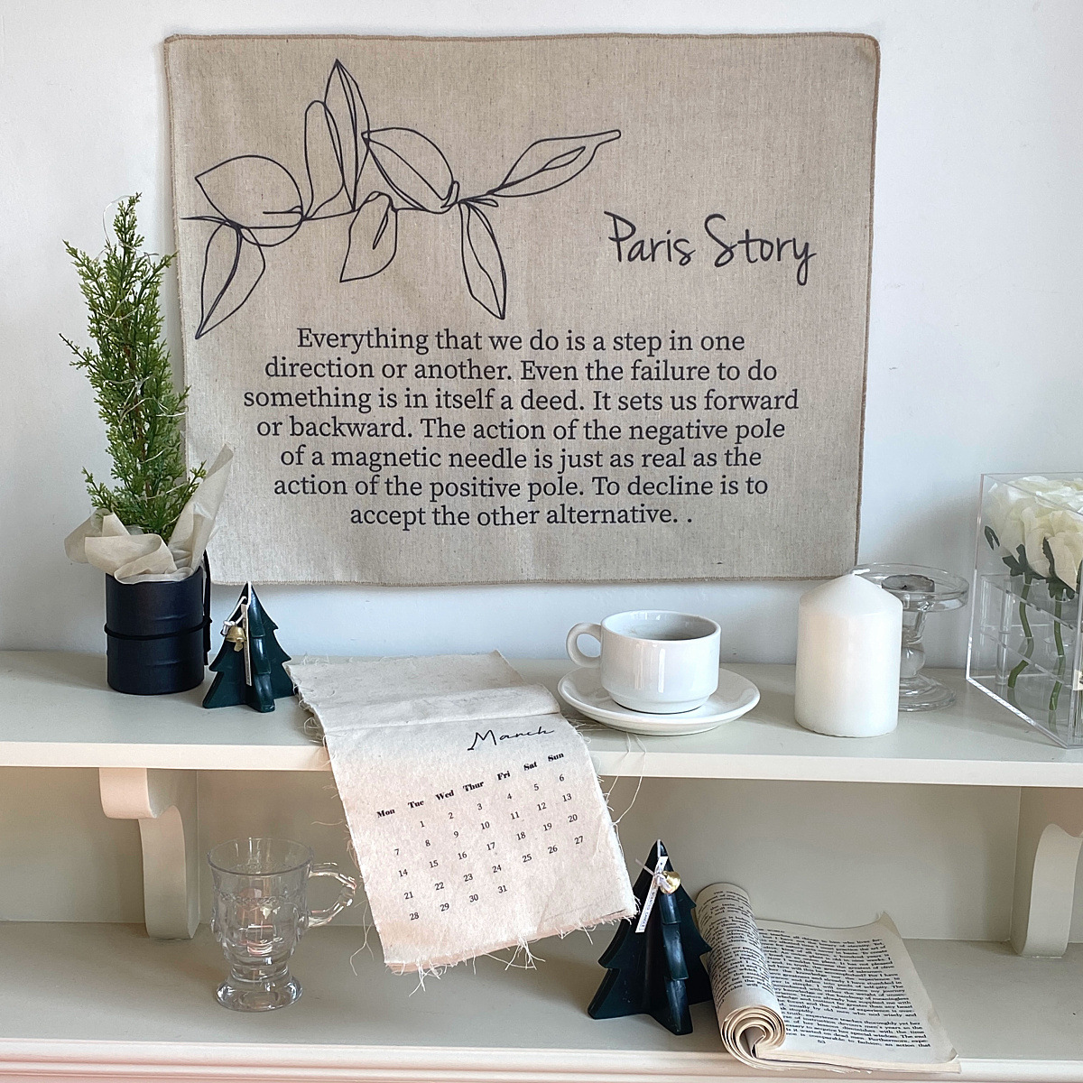 《1665》氣氛感裝飾掛布