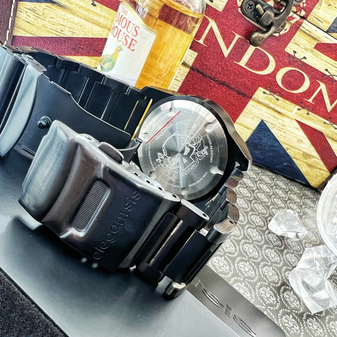 【elegantsis】愛樂時 堅毅時尚計時腕錶 ELJF48KS-OB01MA 43mm 現代鐘錶