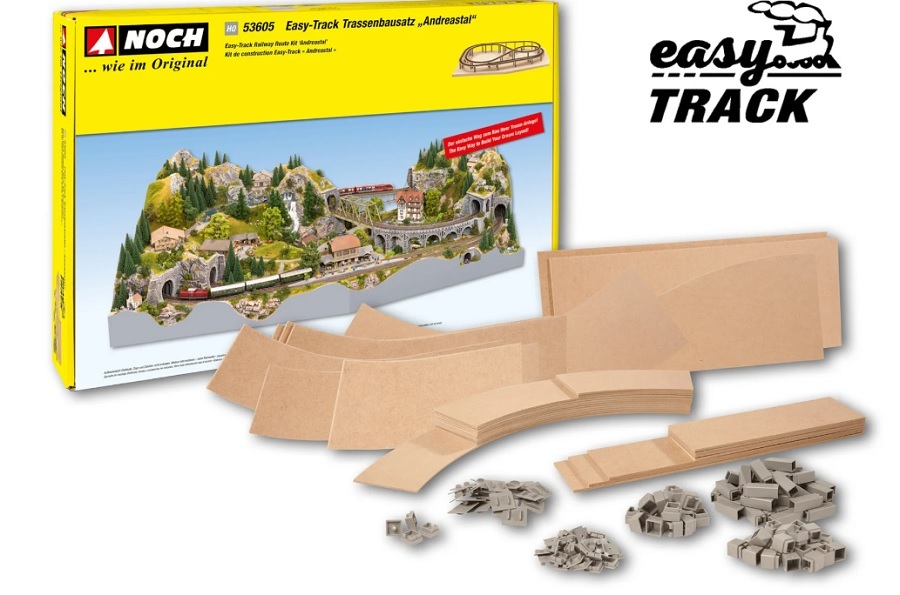 Noch 53605 HO規 場景基本架構組合包