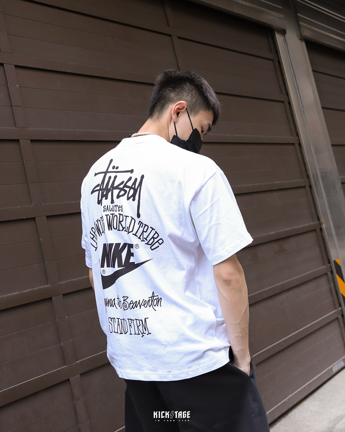 2023 聯名款NIKE x STUSSY 白色短TEE【DV1775-100】