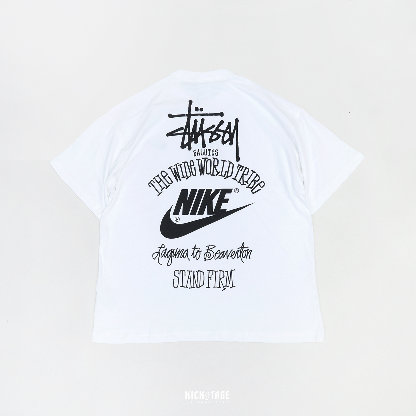 2023 聯名款NIKE x STUSSY 白色短TEE【DV1775-100】