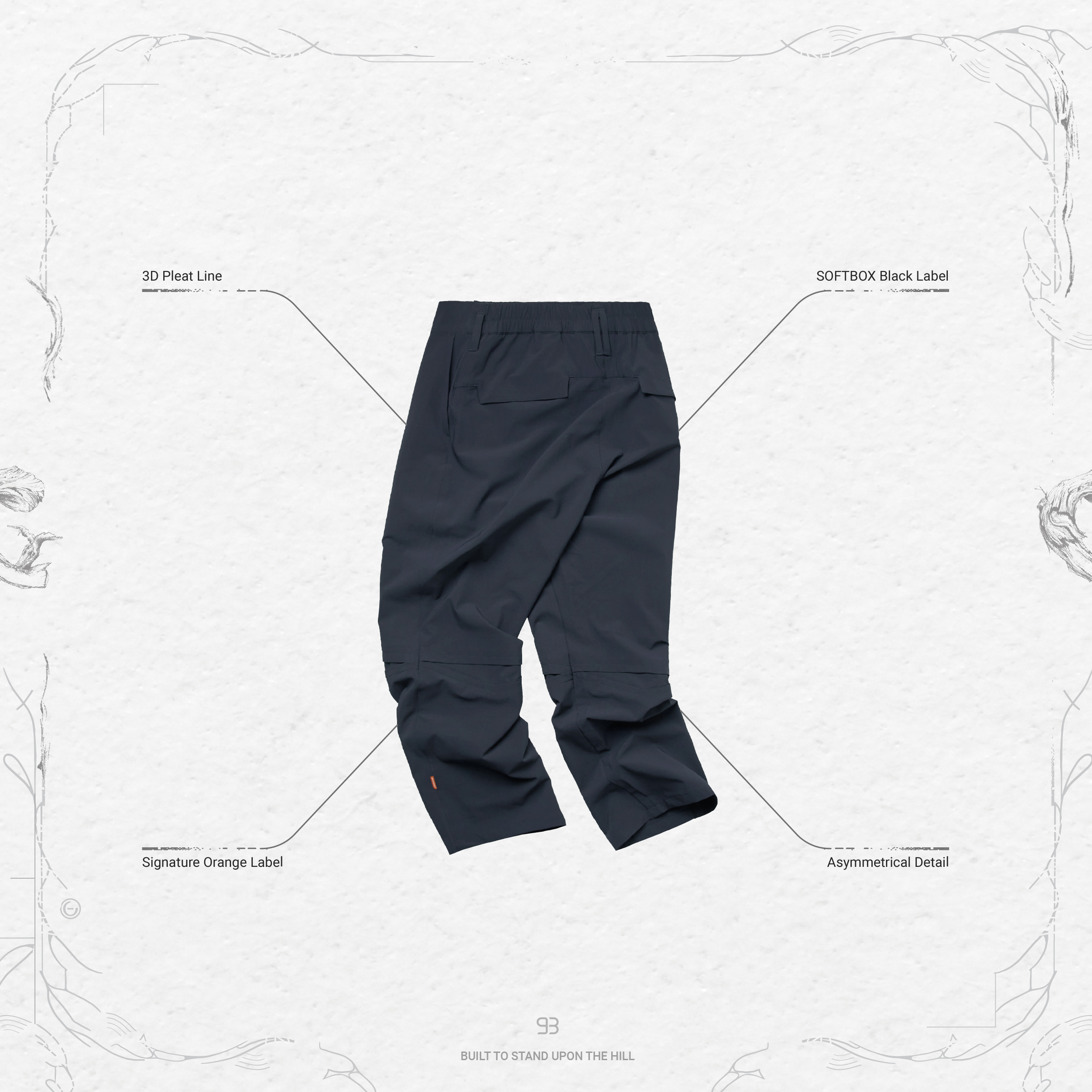 GOOPiMADE “KM-01” Regular-Fit Tailored Trousers - Deep