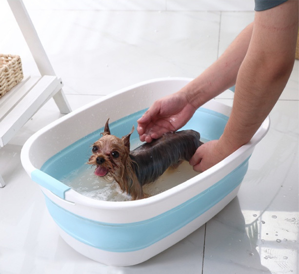 寵物折疊澡盆