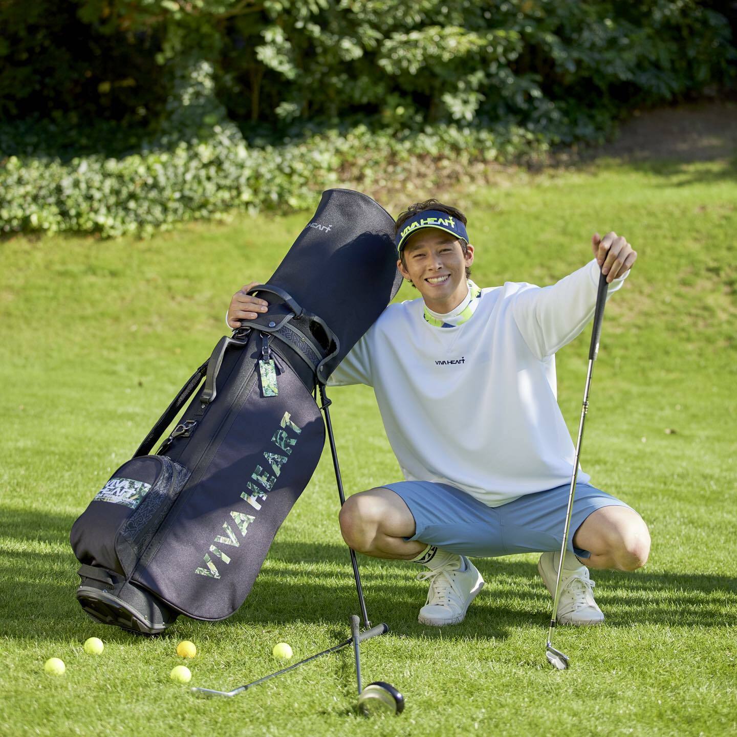 Plantica印花球桿袋