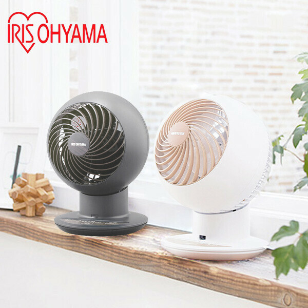 【IRIS】PCF-SC15T空氣遙控循環扇(限定色-木紋白 雲白色)
