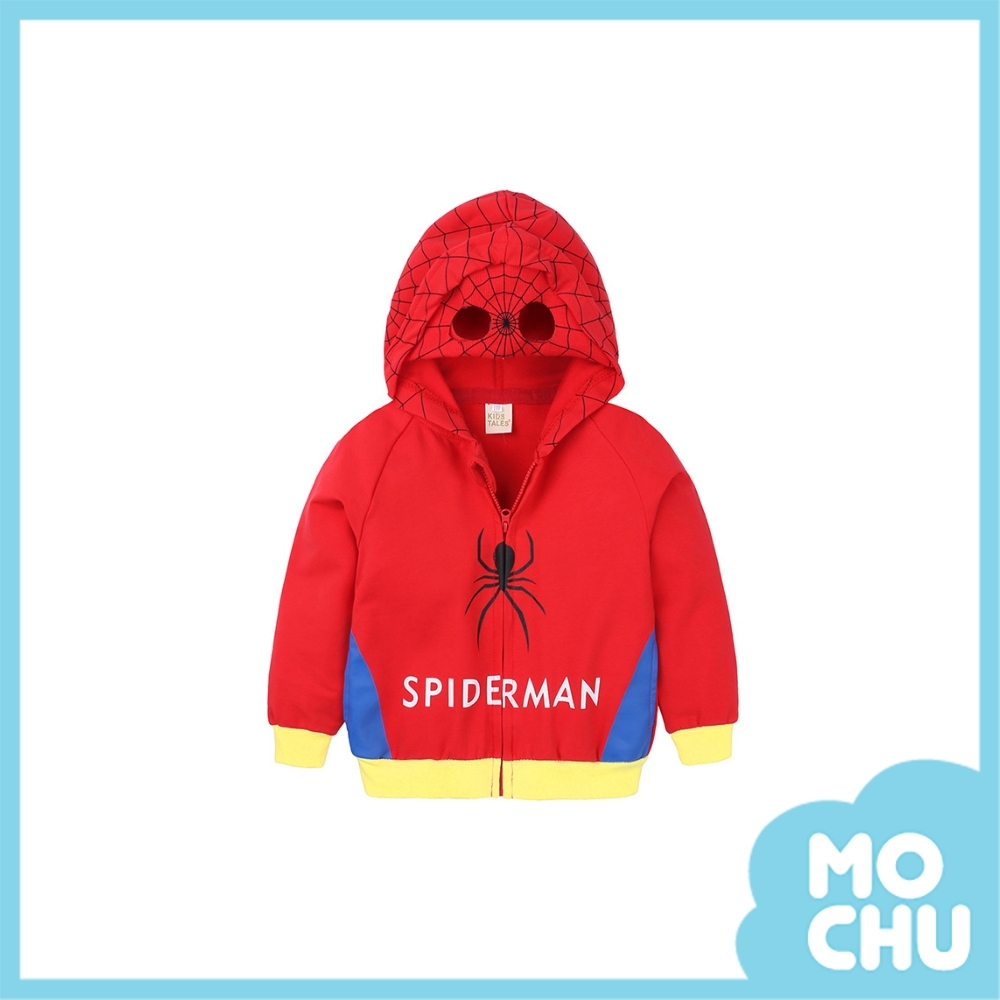 蜘蛛人拉鍊連帽外套